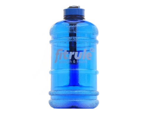Бутыль FitRule крышка щелчок 2.2L (Clear Blue)