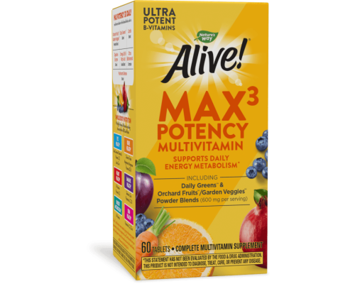 Nature's Way, Alive! Max3 Potency, мультивитамины для женщин, 90 таблеток