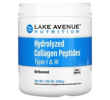 Lake Avenue Nutrition, Гидролизованные пептиты коллагена, 200г