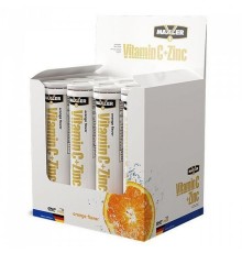 Maxler, Vitamin C + Zinc Effervescent 20 eff. tabl. 12 tubes box