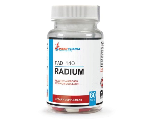 WestPharm, Radium (RAD-140), 60 капсул