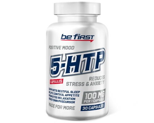 Be First, 5-HTP, 100мг, 30 капсул