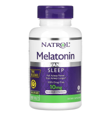 Natrol, Мелатонин замедленного высвобождения, 10мг, 100 таблеток