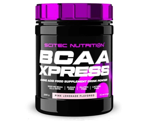 Scitec Nutrition, BCAA Xpress, 280г, Розовый лимонад