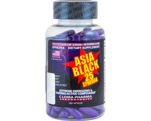 Cloma Pharma, Asia Black, 100 капсул