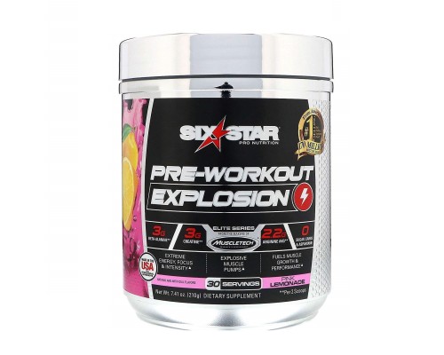 Six Star, Pre-Workout Explosion