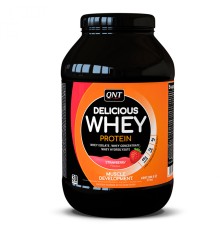 QNT, Delicious Whey Protein, 908г, Клубника