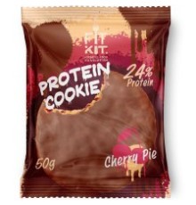 Fit Kit, Protein chocolate сookie, 50 г, Вишня