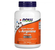 Now Foods, L-Arginine 1000мг, 120 таблеток
