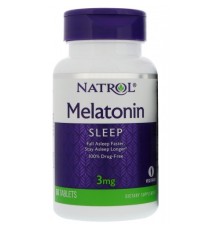 Natrol, Мелатонин, 3 мг, 60 таблеток