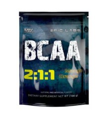 Epic Labs, BCAA 2:1:1 + L-carnitine, 100g