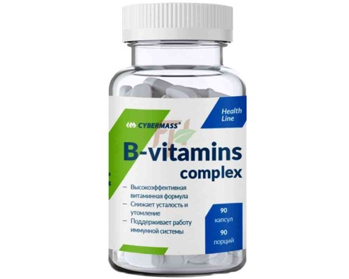 Cybermass, Комплекс витаминов группы B, 90 капсул