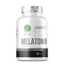 Nature Foods, Мелатонин, 5мг, 60 капсул