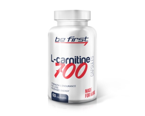 Be First, L-Carnitine 700мг, 60 капсул