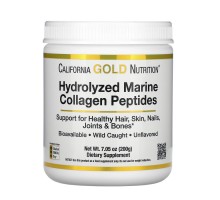 California Gold Nutrition, Пептиды из морского коллагена, 200 гр