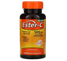 AMERICAN HEALTH, Ester C, 500 мг, 60 капсул