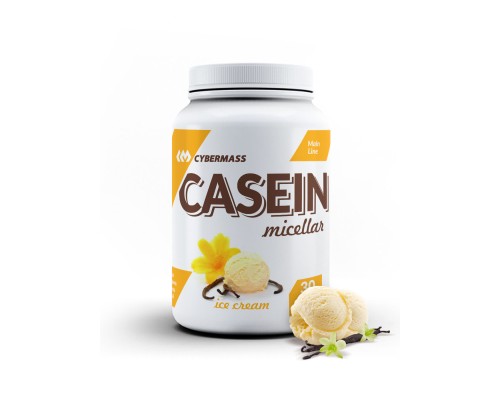 Cybermass, Casein Protein, 908г, Ванильное мороженое