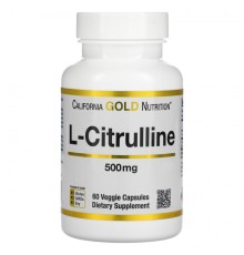 California Gold Nutrition, L-Citrulline, 60 капсул