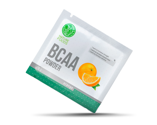Nature Foods, BCAA пробник, 5g, Апельсин