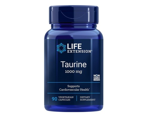 Life Extension, Таурин, 1000 мг, 90 капс