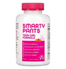 SmartyPants, мультивитамины для девочек-подростков, 120 жевательных конфет