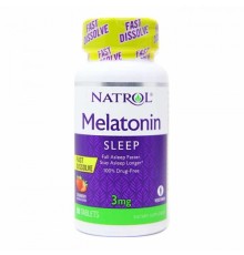 Natrol, Мелатонин быстрого высвобождения, 3 мг, 90 таблеток