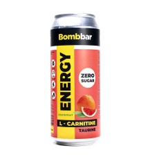 BOMBBAR, Напиток энергетический "L-Карнитин + Гуарана", 500мл, Грейпфрут