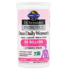 Garden of Life, Dr. Formulated Probiotics, пробиотики для женщин, 30 капсул