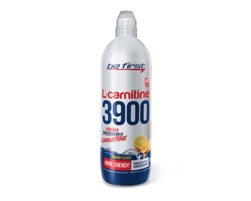 Be First, L-Carnitine 3900мг, 1000 мл, Апельсин