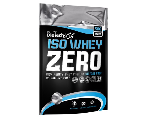 BioTech USA, ISO Whey Zero lactose free, 500г, Ягодный