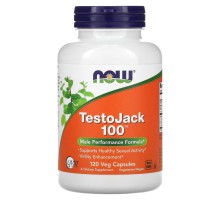 Now Foods, TestoJack 100, 120 капсул