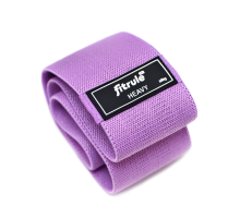 FitRule, Фитнес резинка тканевая (68 кг, фиолетовая)
